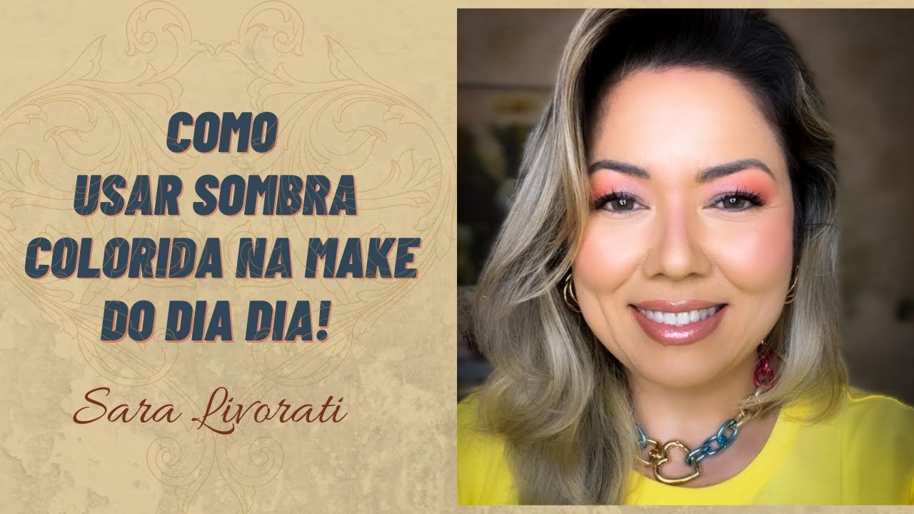 COMO USAR SOMBRA COLORIDA DURANTE O DIA !