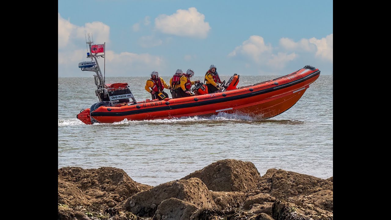 RNLI Clacton - April 19 2025 - We say farewell to our Atlantic 85 B-Class lifeboat