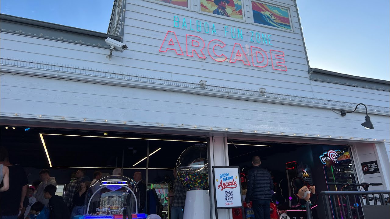 GRAND OPENING New Balboa Fun Zone Arcade! (Newport Beach, CA)