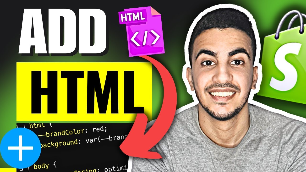How To Add HTML Code To Shopify (Update)