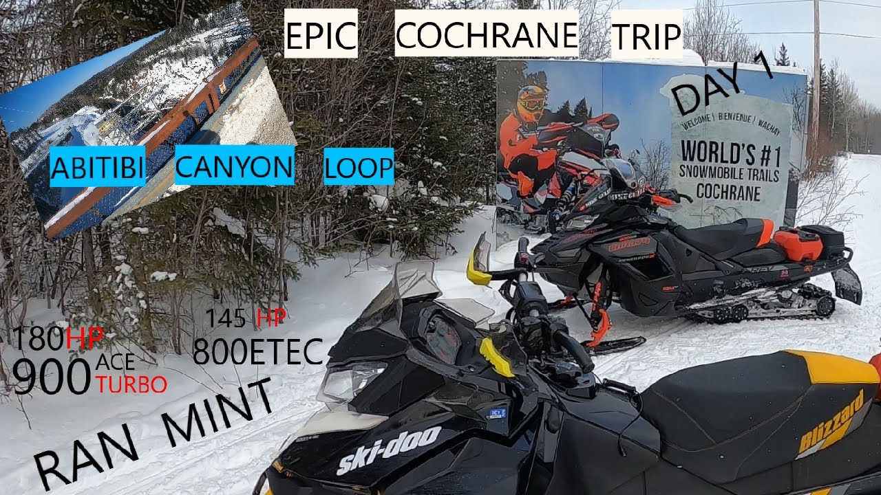 EPIC COCHRANE TRIP DAY 1 ABITIBI LOOP