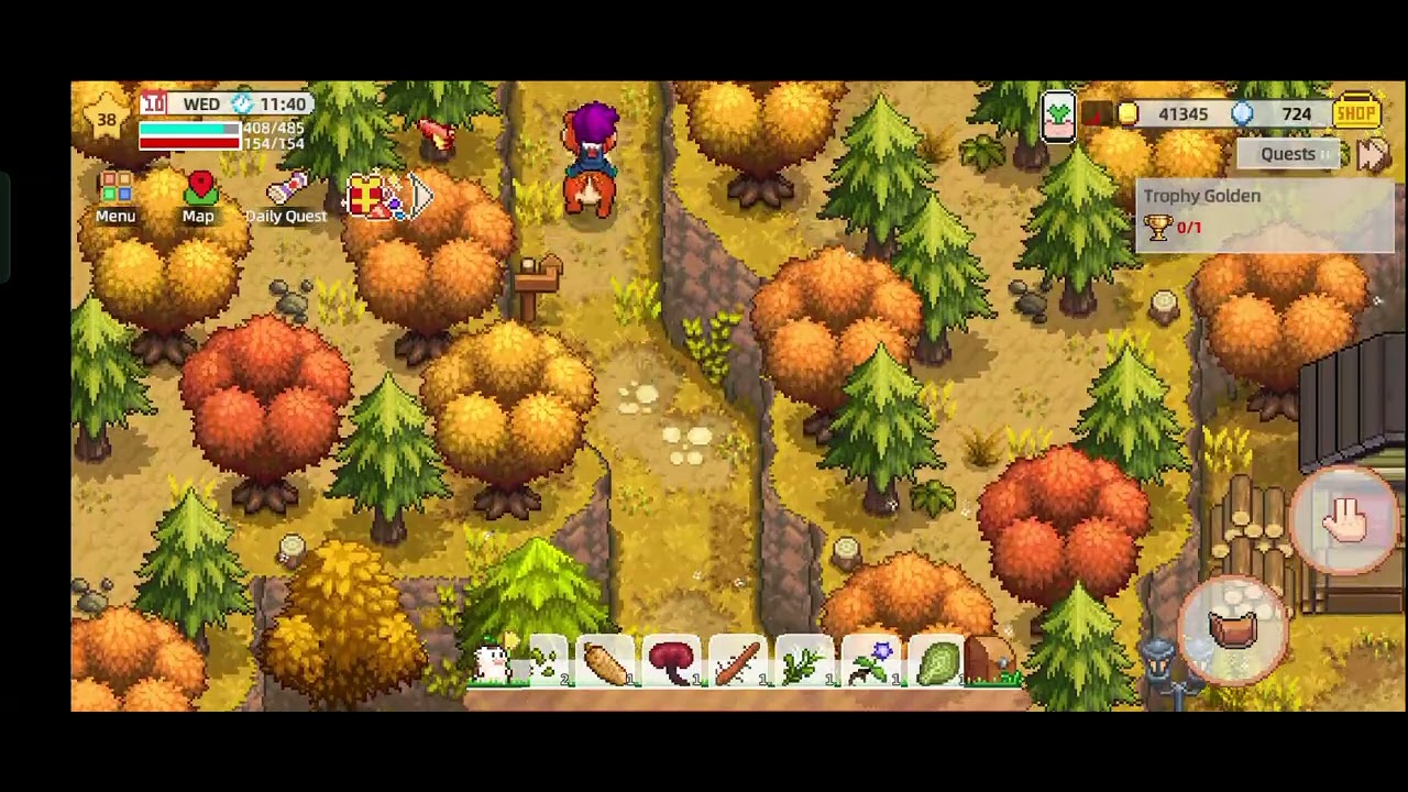 HARVEST TOWN - WHERE TO FIND TROPHY GOLDEN