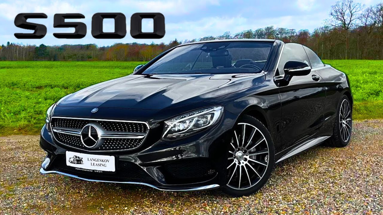 Mercedes S500 Cabrio 2016 | 4.7 V8 BiTurbo 455 HP | POV Review, Sound & Acceleration
