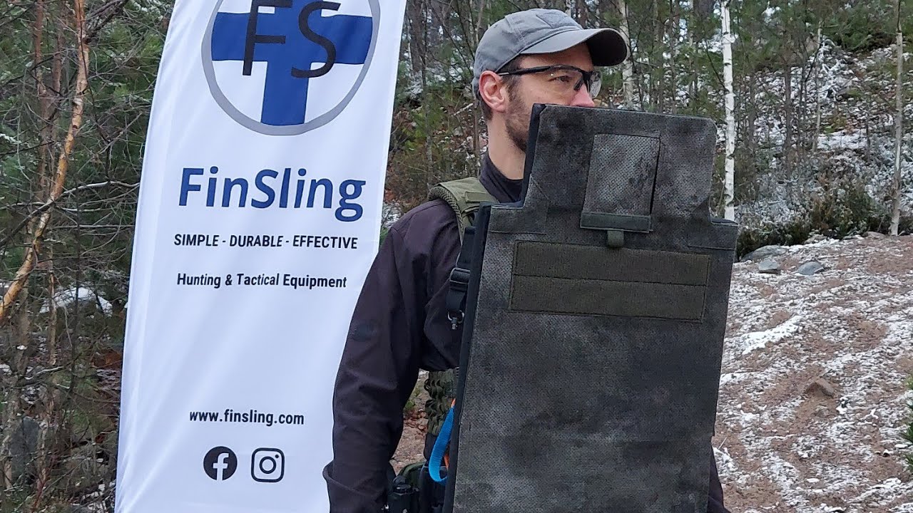 @finsling Shield hook for carrying ballistic shield.