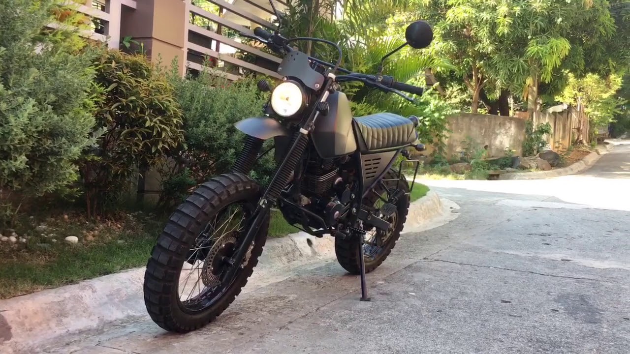 Customized honda XR200