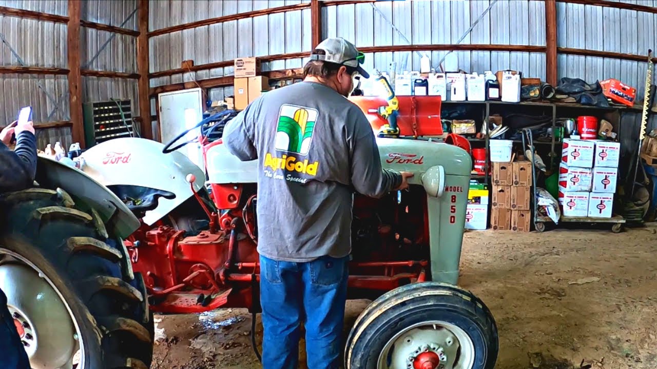 3/17/22: New water pump for old tractor: Ford 850 Powermaster