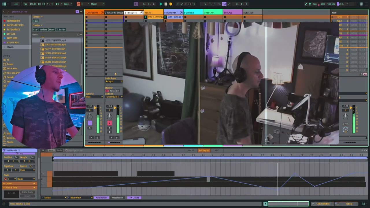 Getting Psychedelic with Ableton Live 12 & Videosync 2.1