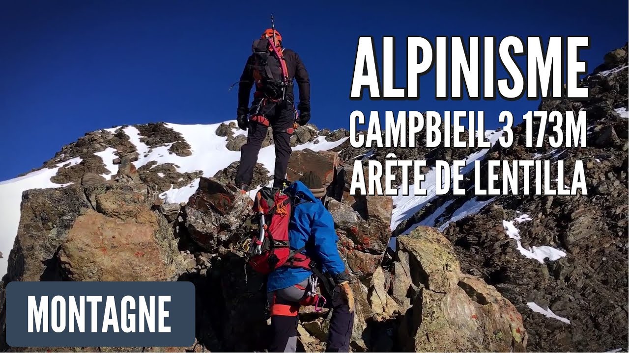 Pic de Campbieil par arête de Lentilla