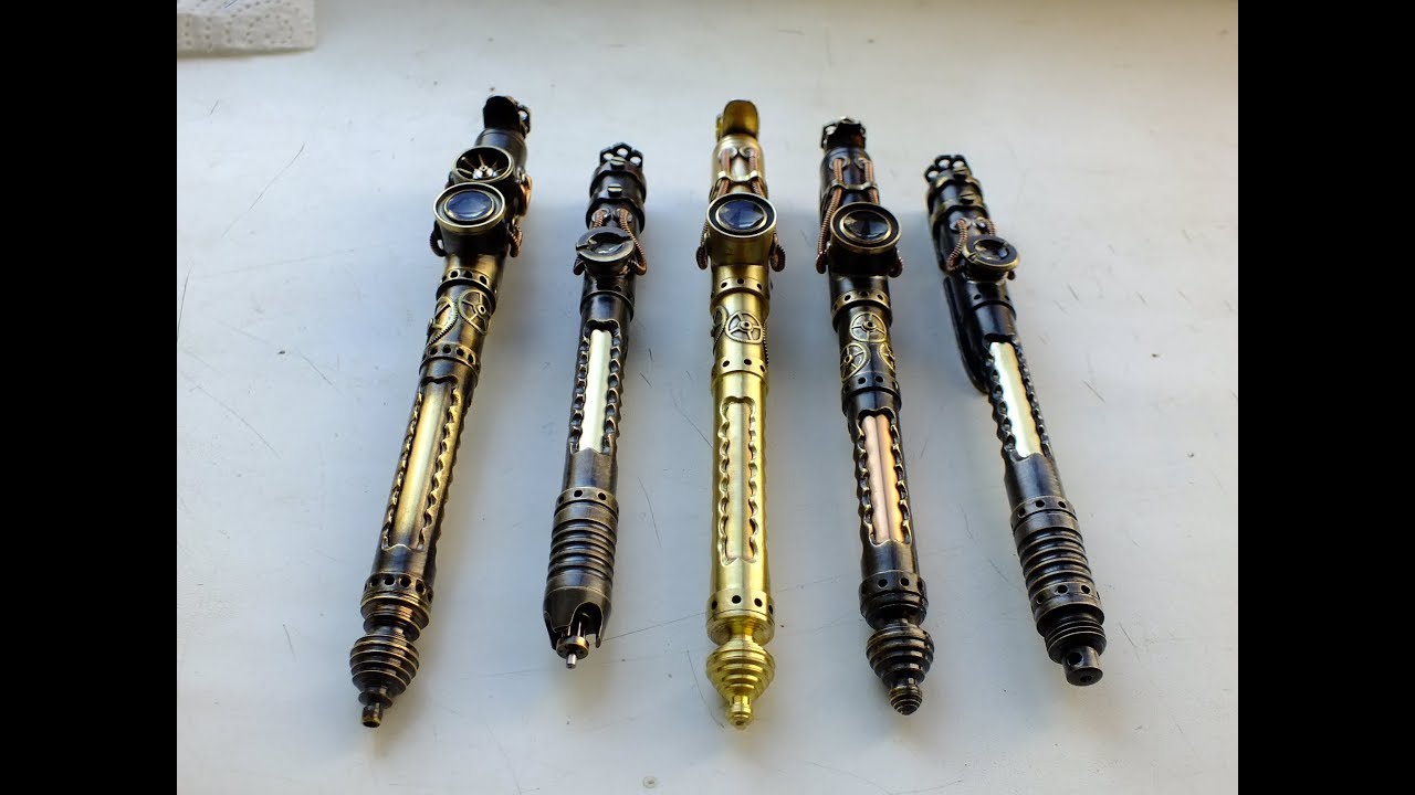 My steampunk pens 2015- 2019, slide show