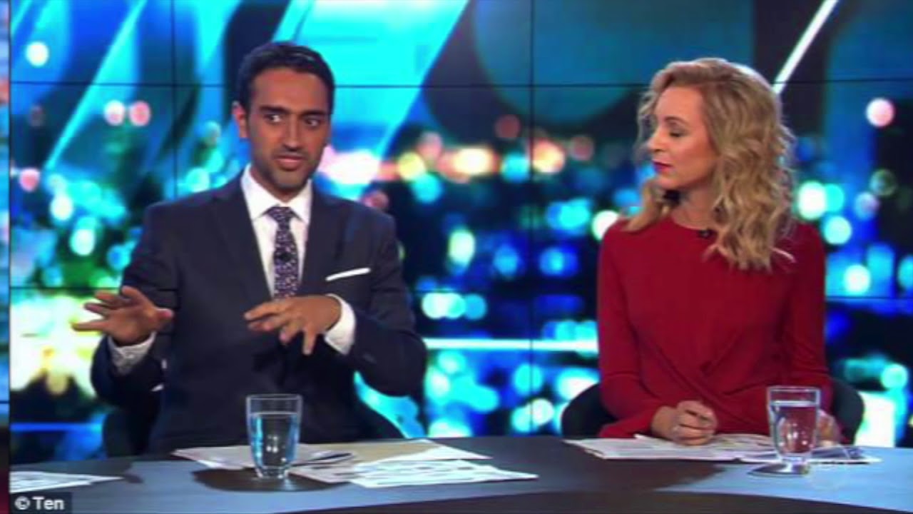 'Why is this clown still on air?' Waleed Aly is slammed for 'mansplaining' to a fellow panellist