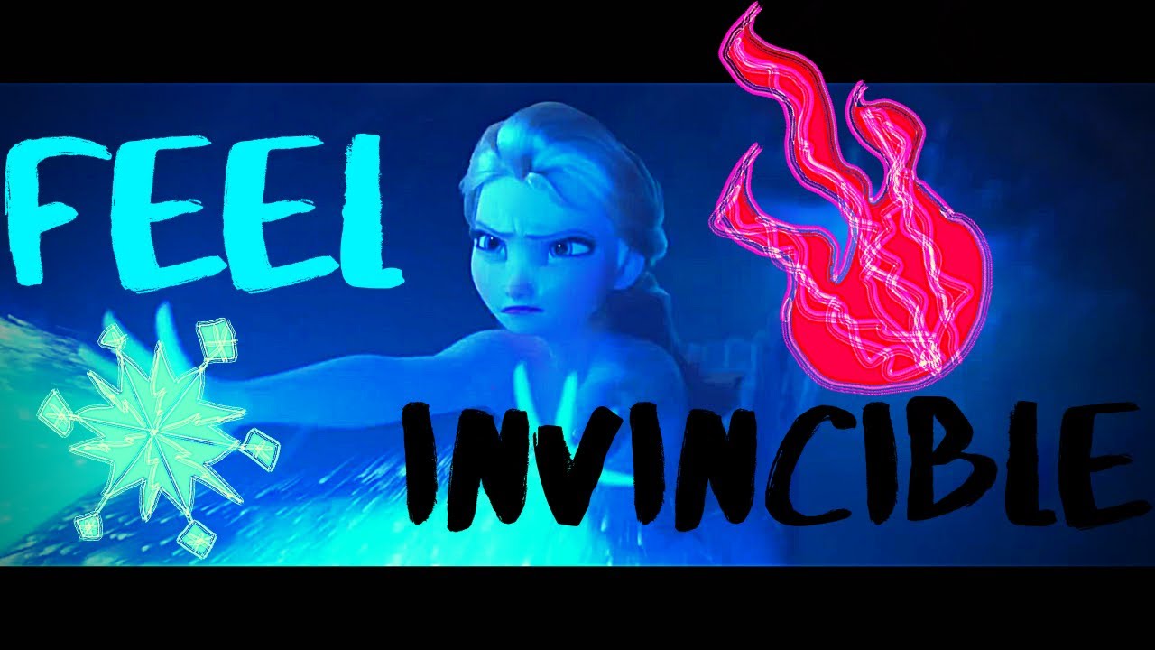 Invincible- Frozen 2 music video (Skillet)