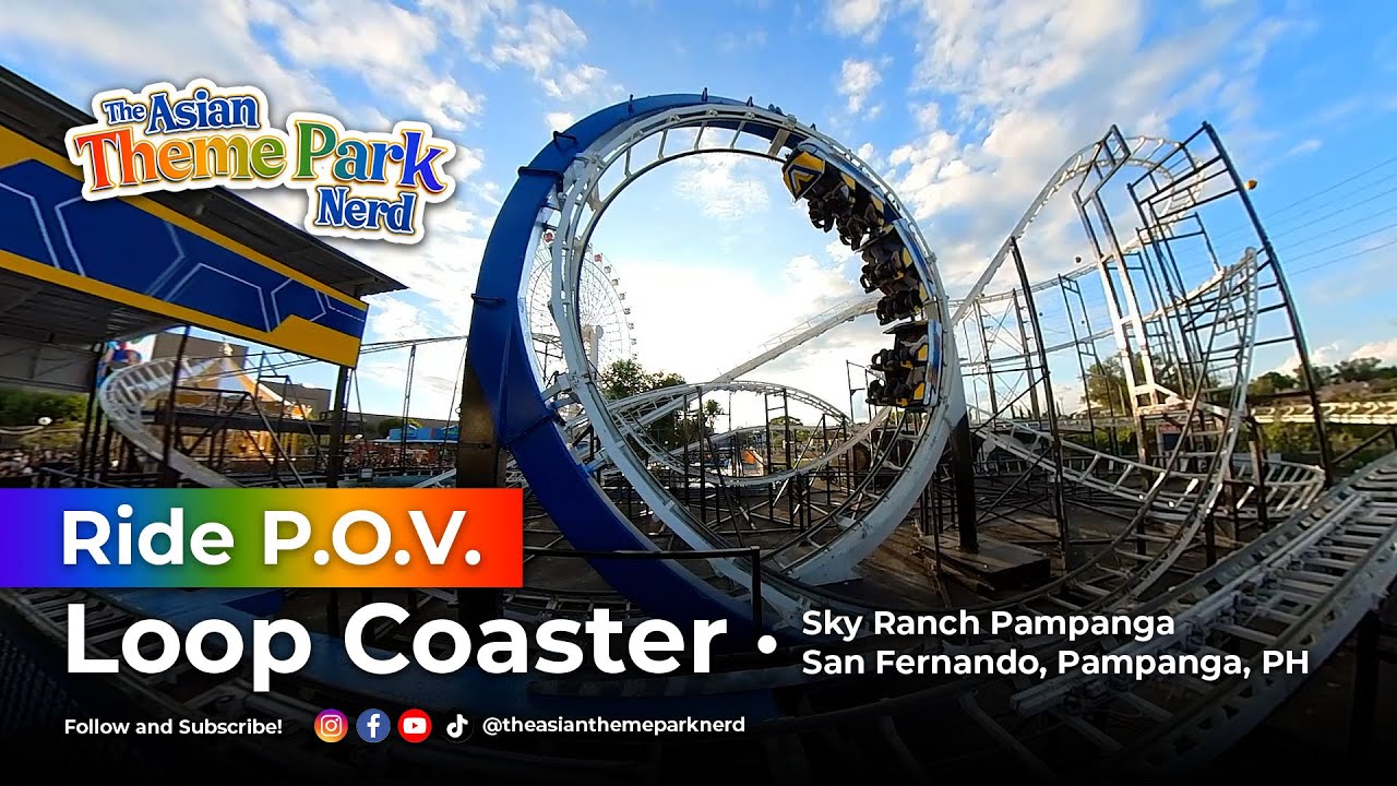 LOOP COASTER | ON RIDE POV | SKY RANCH PAMPANGA