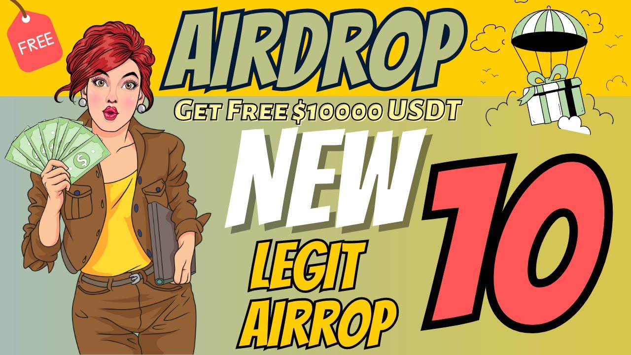 10 Legit Crypto Airdrop for FREE 2023 | New Best Crypto Airdrop