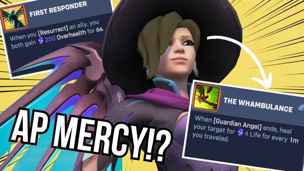 Ability Power Mercy is so UNDERRATED! | Overwatch 2 Stadium Mercy Gameplay Season 18