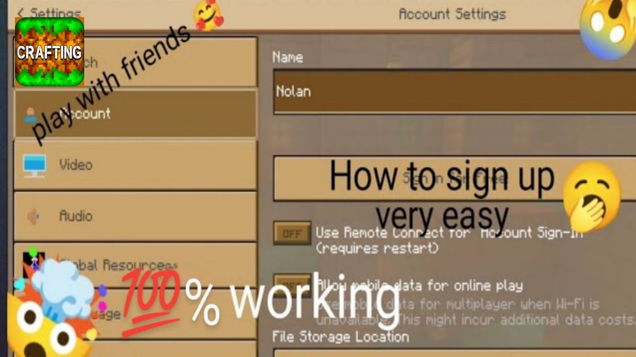 😎 How to Sign up 💯% working 😱 Crafting and building vary easy 😁 100% real 😉 live proof 🧐  2025