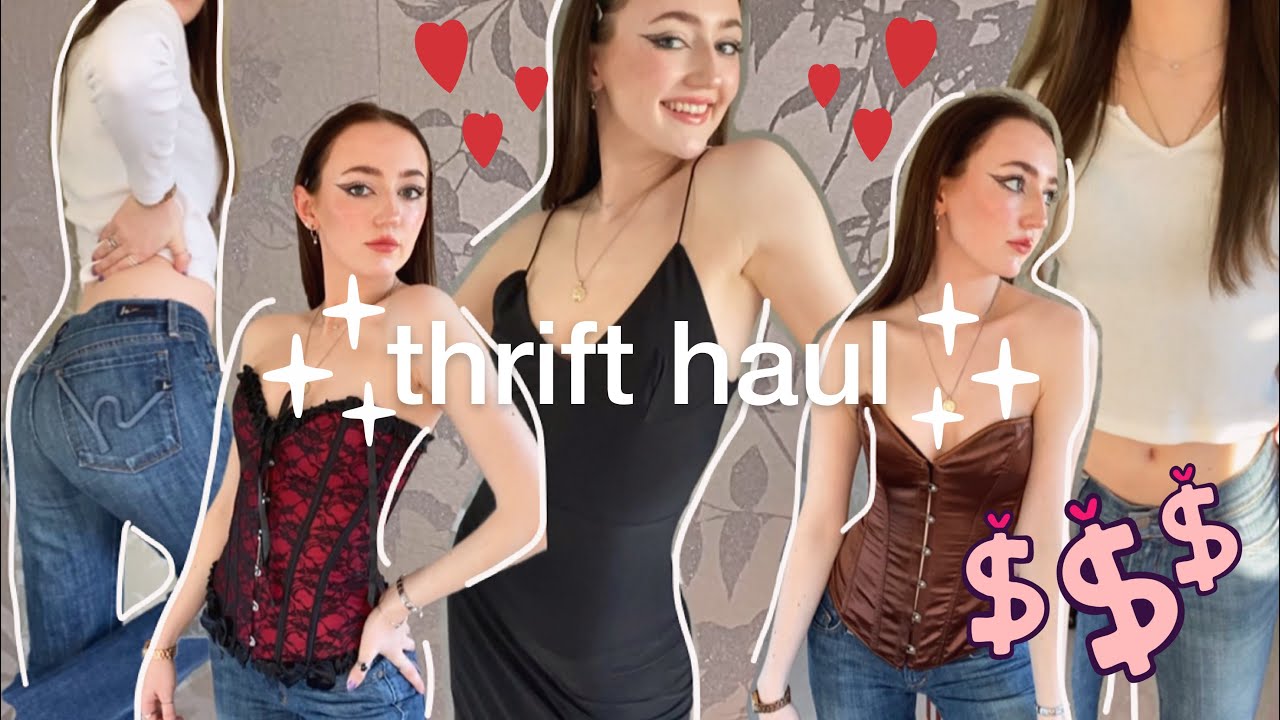 an EPIC spring thrift haul 2021 *cute & trendy*