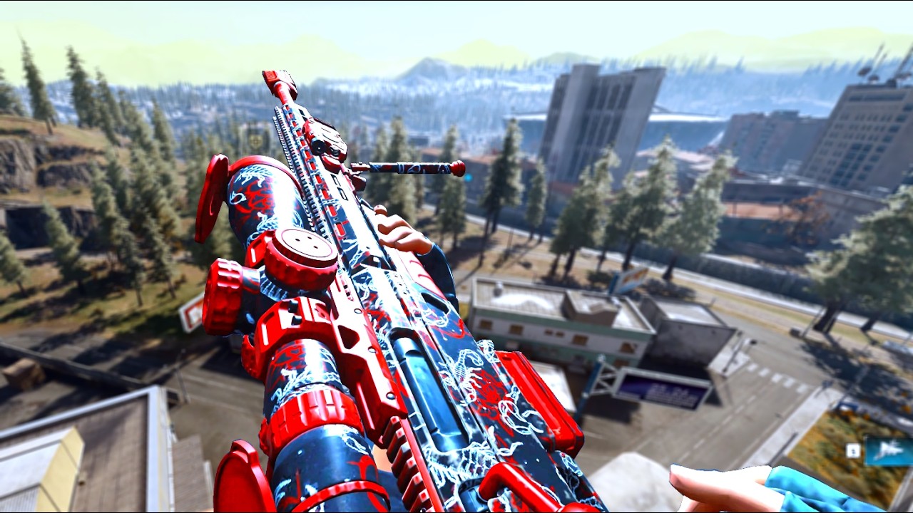 Call of duty :warzone new battle royale match HAWKER HX and M8A1