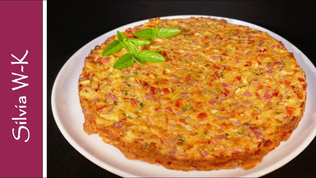 Schüttelpizza / "falsche Pizza" / einfach, schnell, lecker / ohne Hefeteig