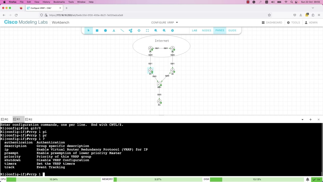 How to configure VRRP on your Cisco router or switch