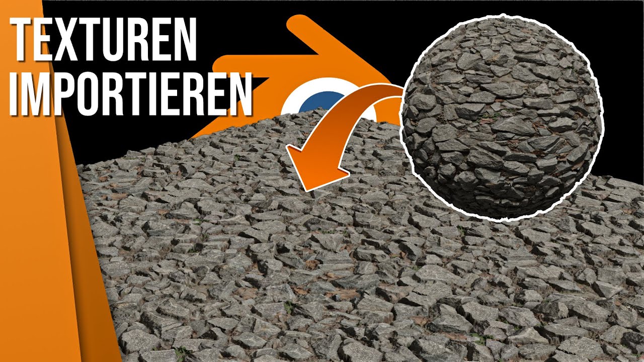 PBR Texturen in Blender importieren | Blender Tutorial Deutsch