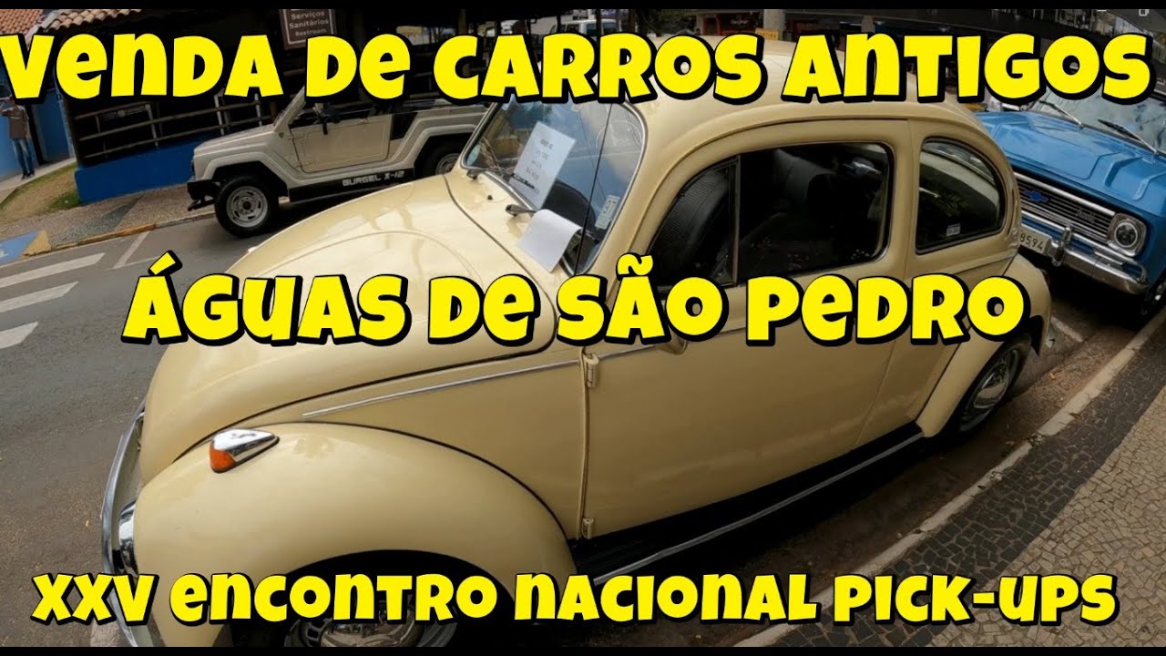 Venda de carros antigos - XXV Encontro Nacional Pick-ups