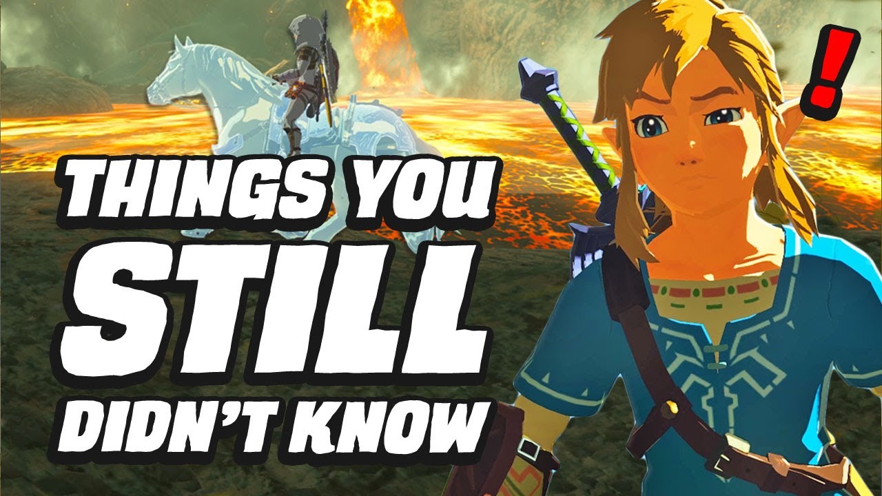 22 MORE Things You STILL Didn't Know In Zelda Breath Of The Wild