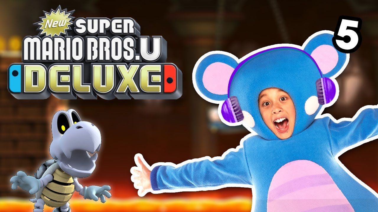 New Super Mario Bros. U Deluxe | EP5 | Mother Goose Club Let's Play