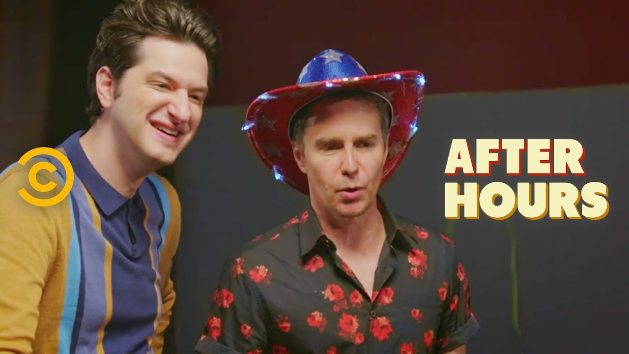 Sam Rockwell and Ben Schwartz Almost Kill Josh - After Hours with Josh Horowitz