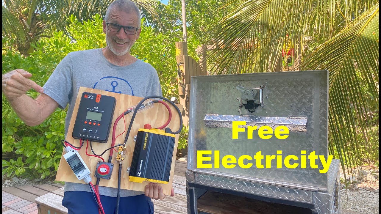 HURRICANE PREPARATION:  DIY Portable Solar Generator in a Toolbox #hurricane #emergencypreparedness
