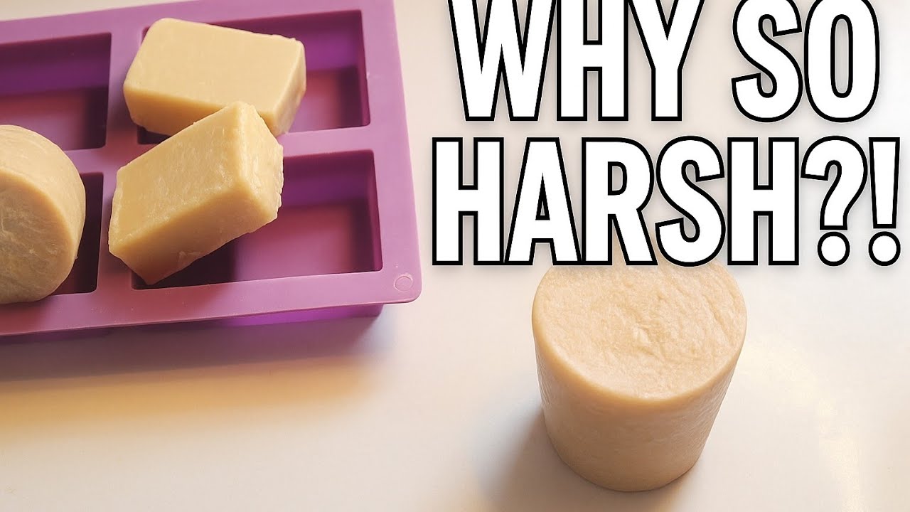 Making a powerful Soda soap with High caustic soda.
