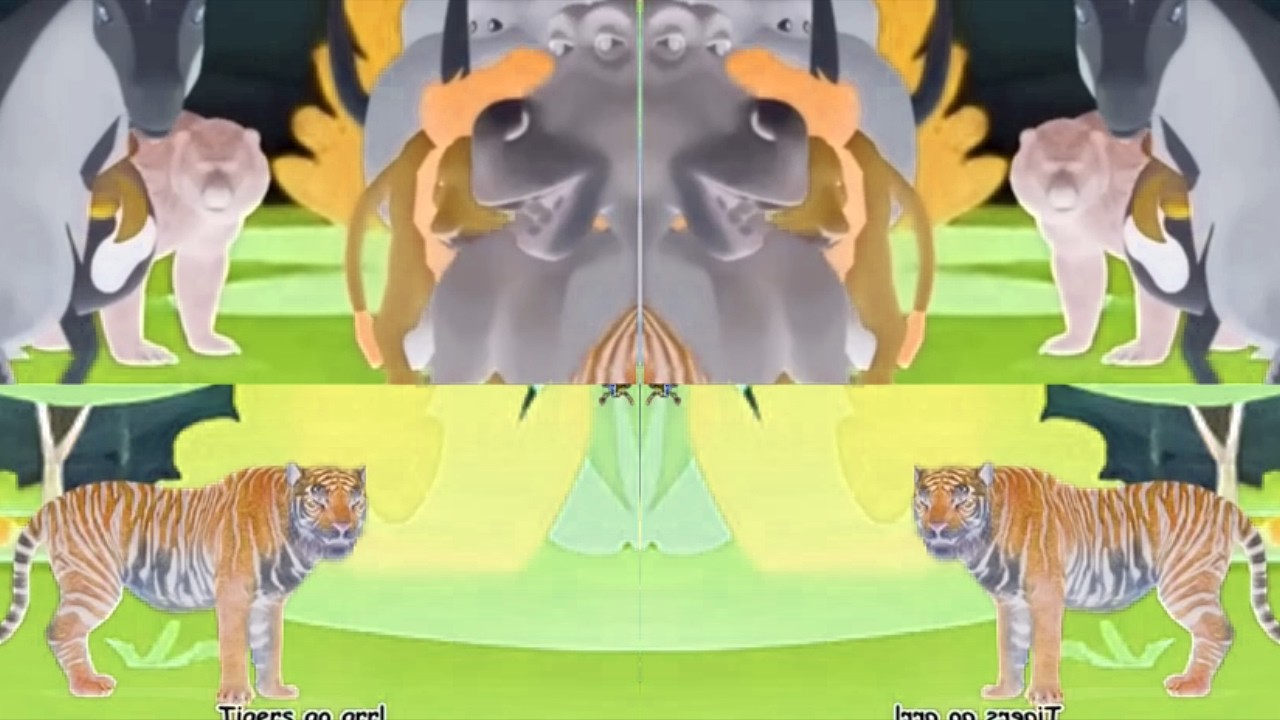 Sing The Song Of All The Animals Combined!! | Animal Distorted Song | Gamavision Csupo Effects