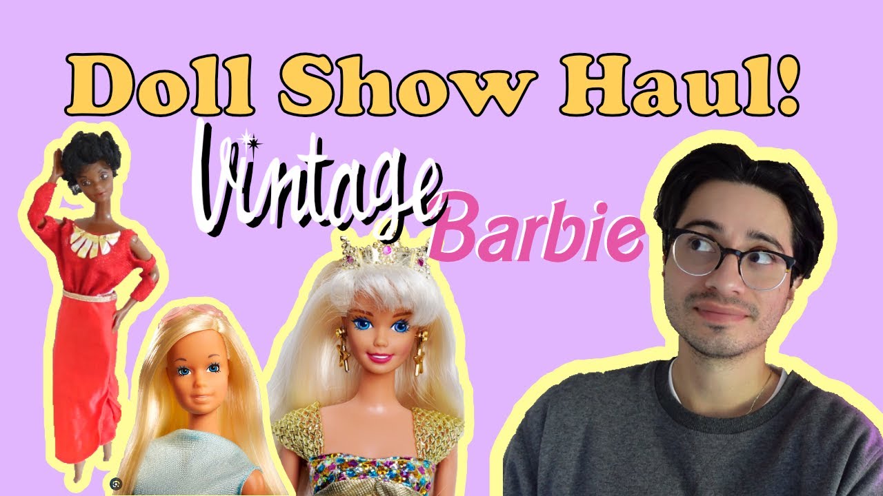 My first time at a Doll Show (Vintage Barbie Haul)
