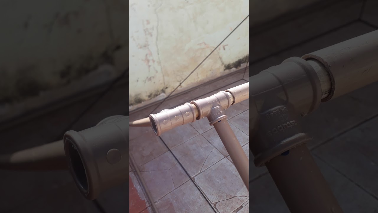 Cobertura para piscina feita de cano PVC (Pirâmide)