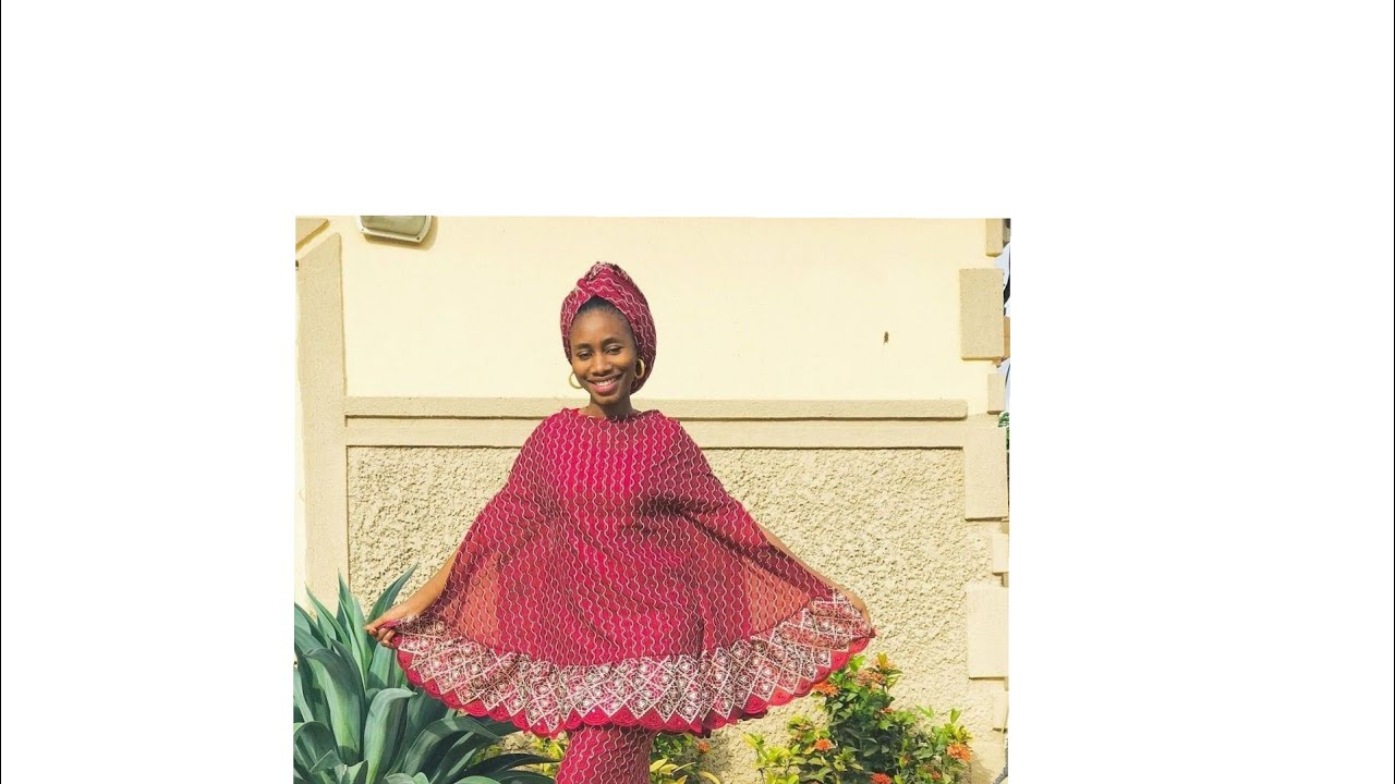 How to Make  circle  flare cape  top