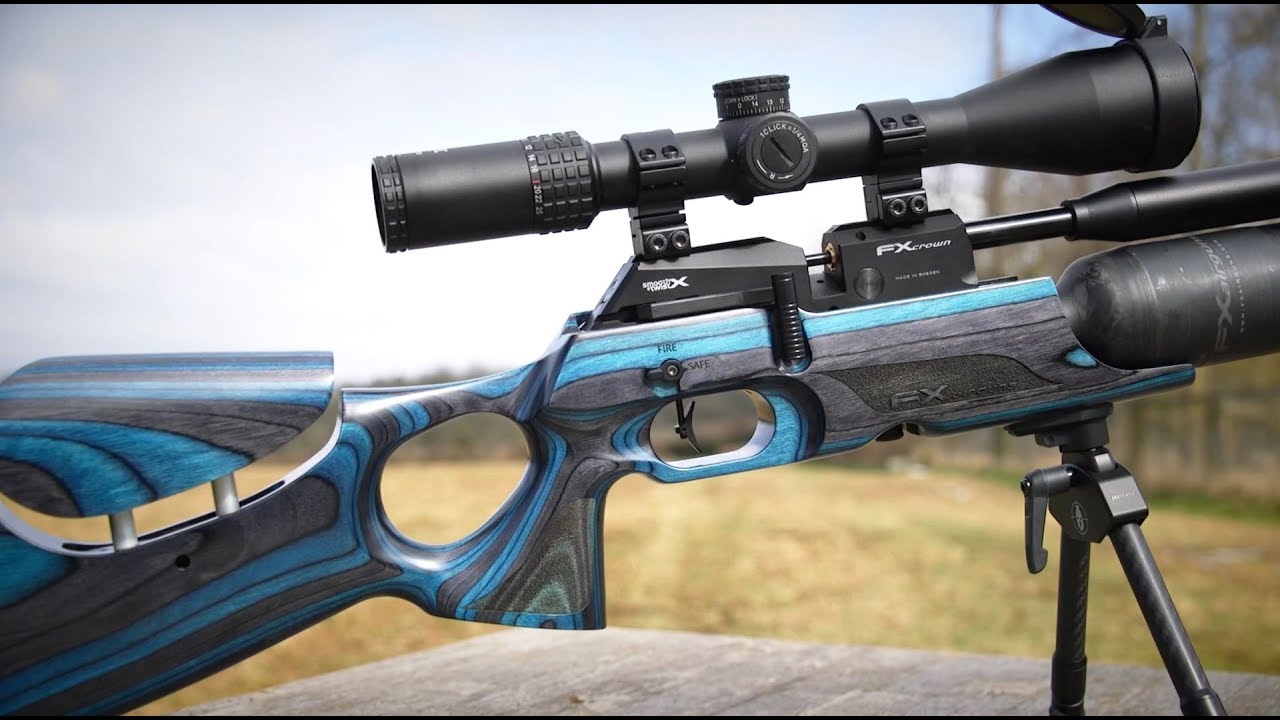 REVIEW: FX Crown Air Rifle .22 - Power Accuracy NEW X Barrel