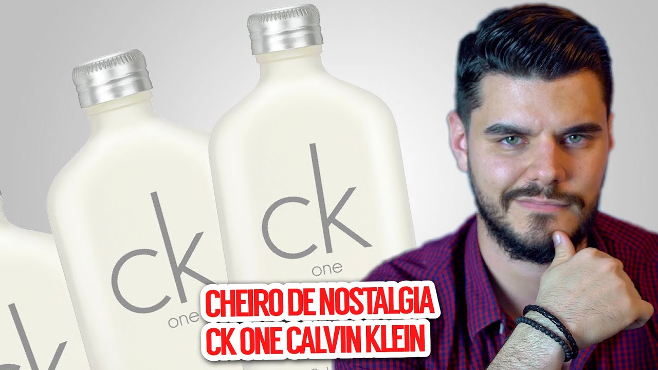Cheiro de NOSTALGIA | Um Perfume ESPECIAL que MARCOU a Minha VIDA ! CK ONE Calvin Klein