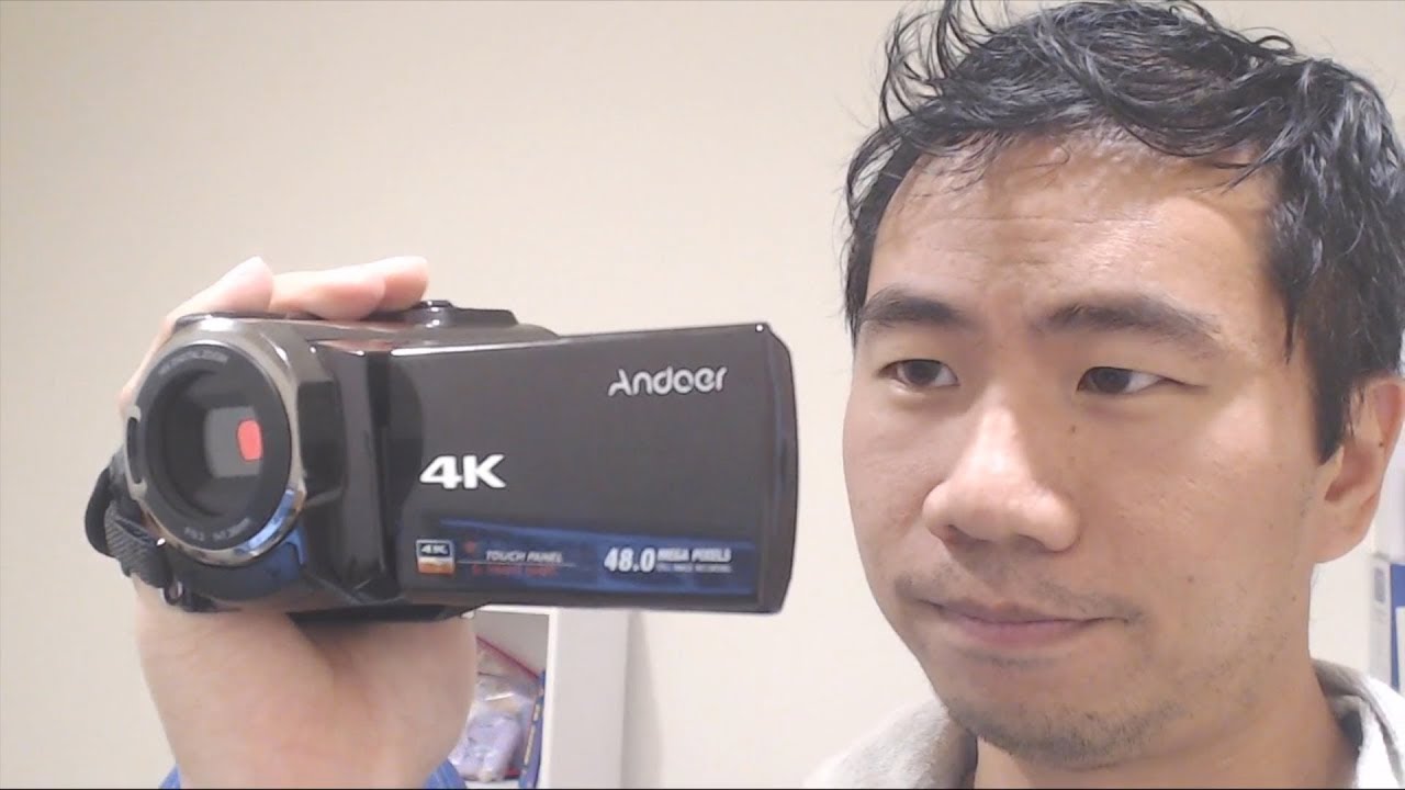 Обзор портативной видеокамеры Andoer 4K 48MP
