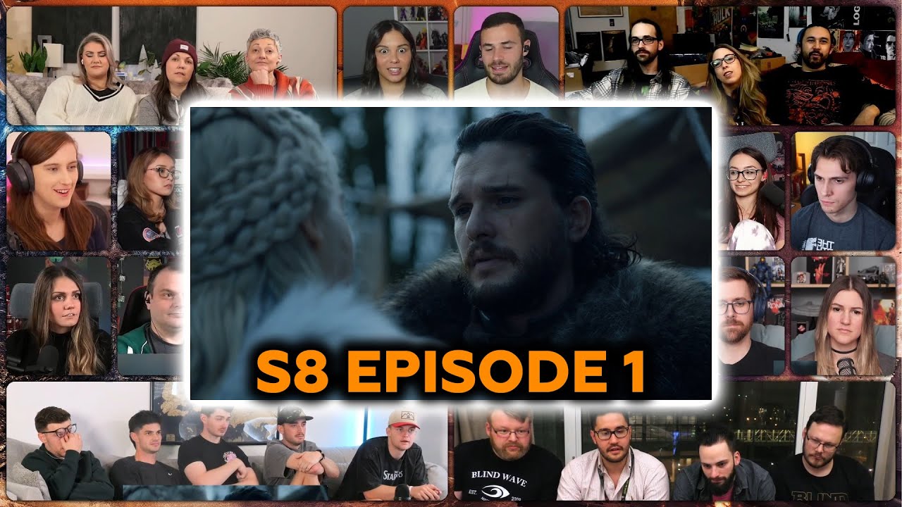 Game of Thrones Season 8 Episode 1 Reaction Mashup