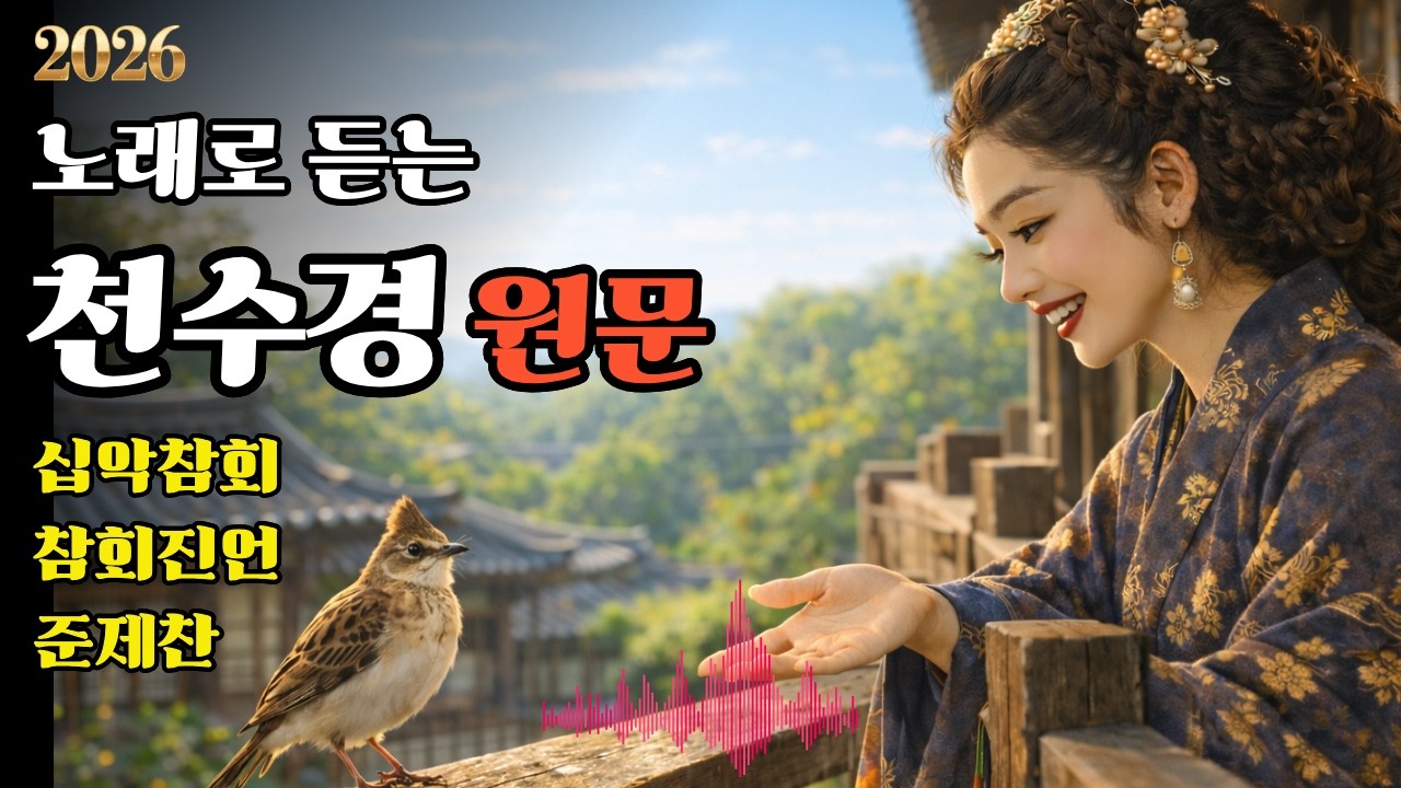 노래로 듣는 천수경 원문 7 | 마음이 복잡한 날!  천수경을 들어보세요