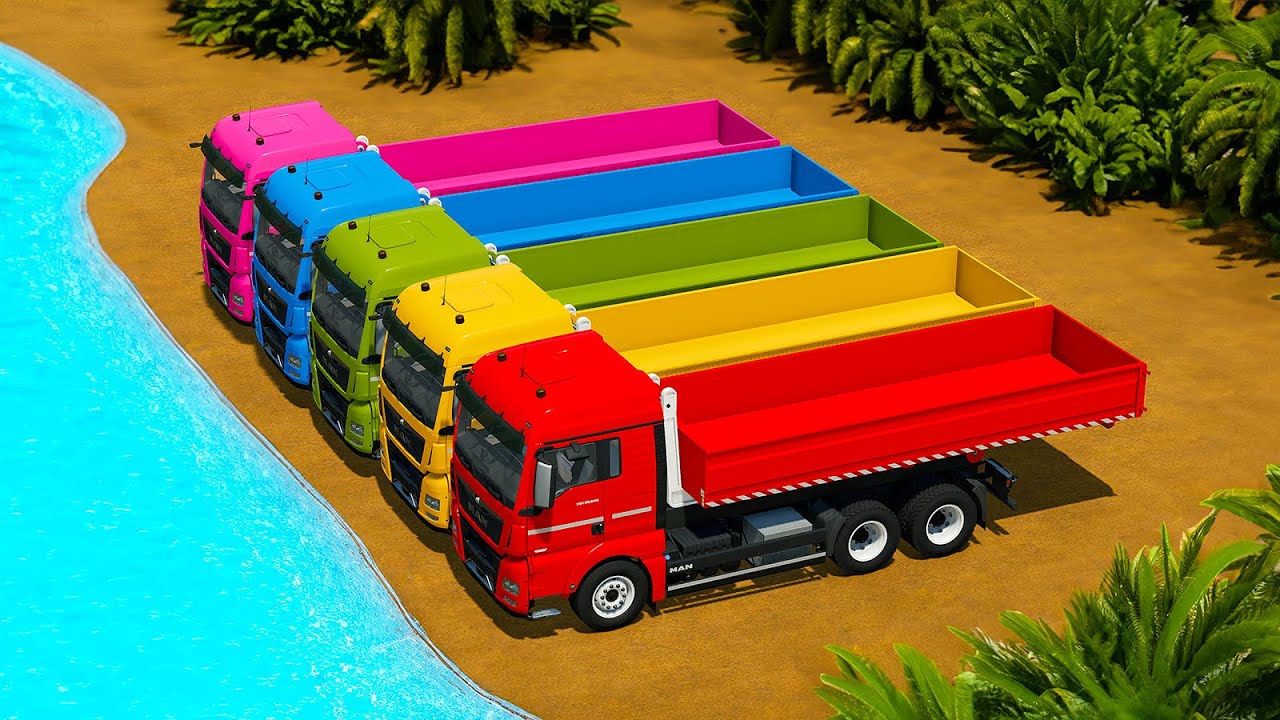 LOAD AND TRANSPORT EGGPLANTS WITH MCCORMICK TRACTORS & MAN TRUCKS - Farming Simulator 22