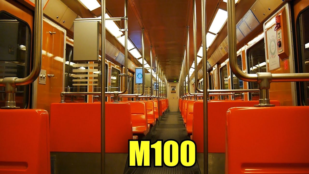 Хельсинкское Метро 2014 Финляндия 🇫🇮 Поездка в Вагоне Типа M100