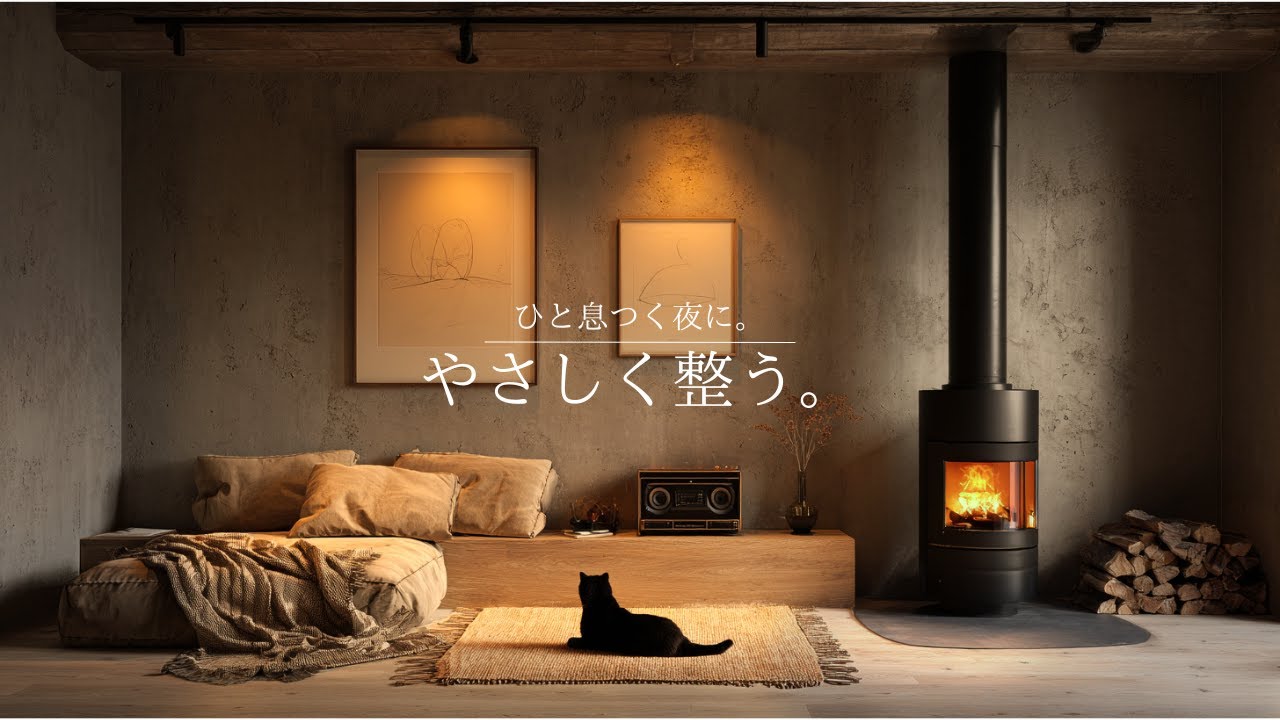 【夜の癒しBGM】ひと息つく夜に、やさしく整う 🌕 Gentle Guitar Lo-Fi for Relax