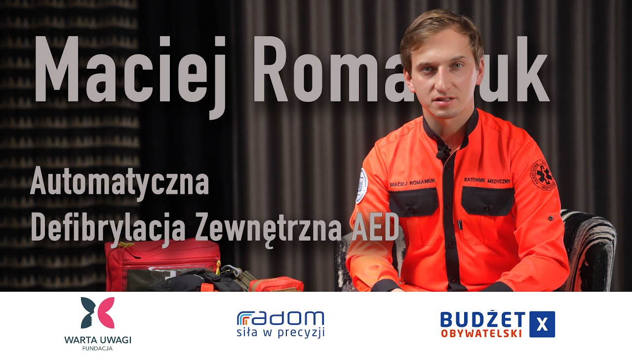 Maciej Romaniuk - Automatyczna defibrylacja zewnętrzna AED