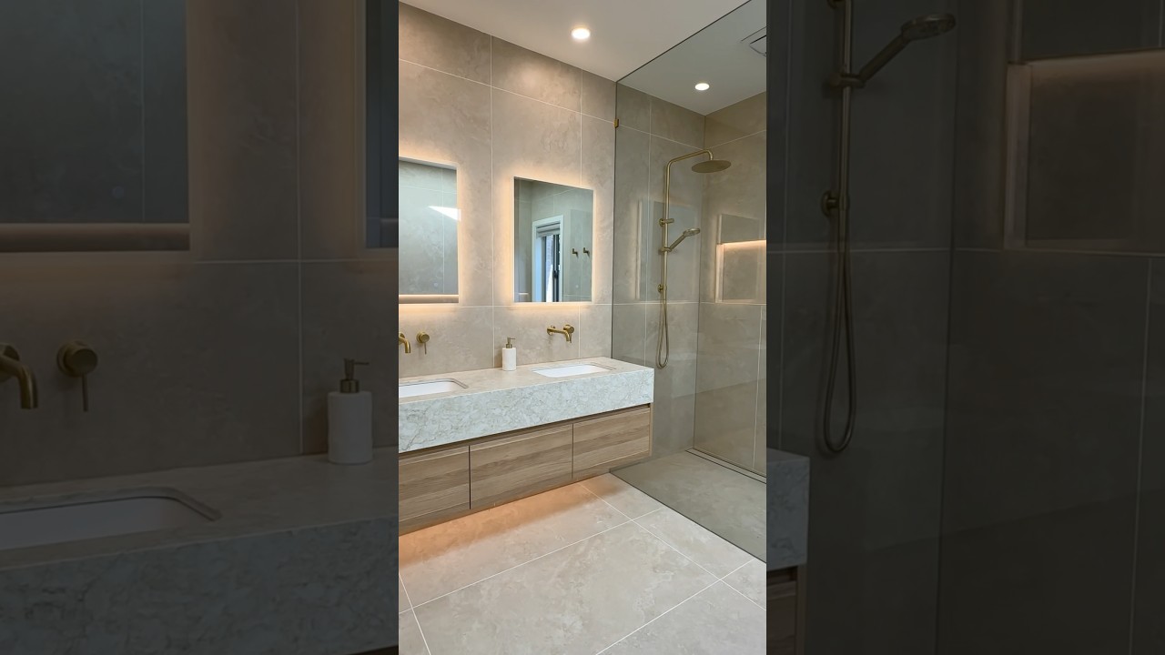 The best townhouse bathroom design formula.