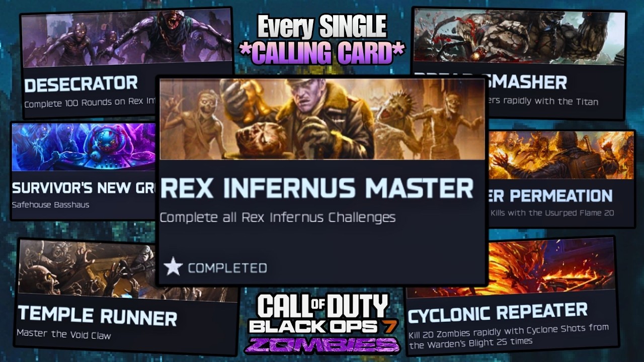 Игра REX INFERNACE *100-процентный гринд* была мучительной... (Каждая визитная карточка, 1 игра?!?)