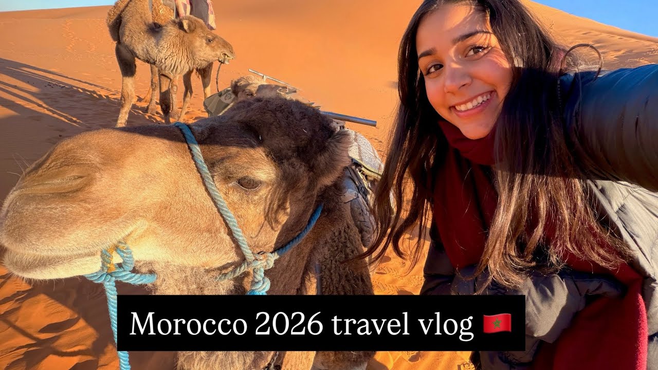 Morocco 2026! 🇲🇦❤️ travel vlog #3