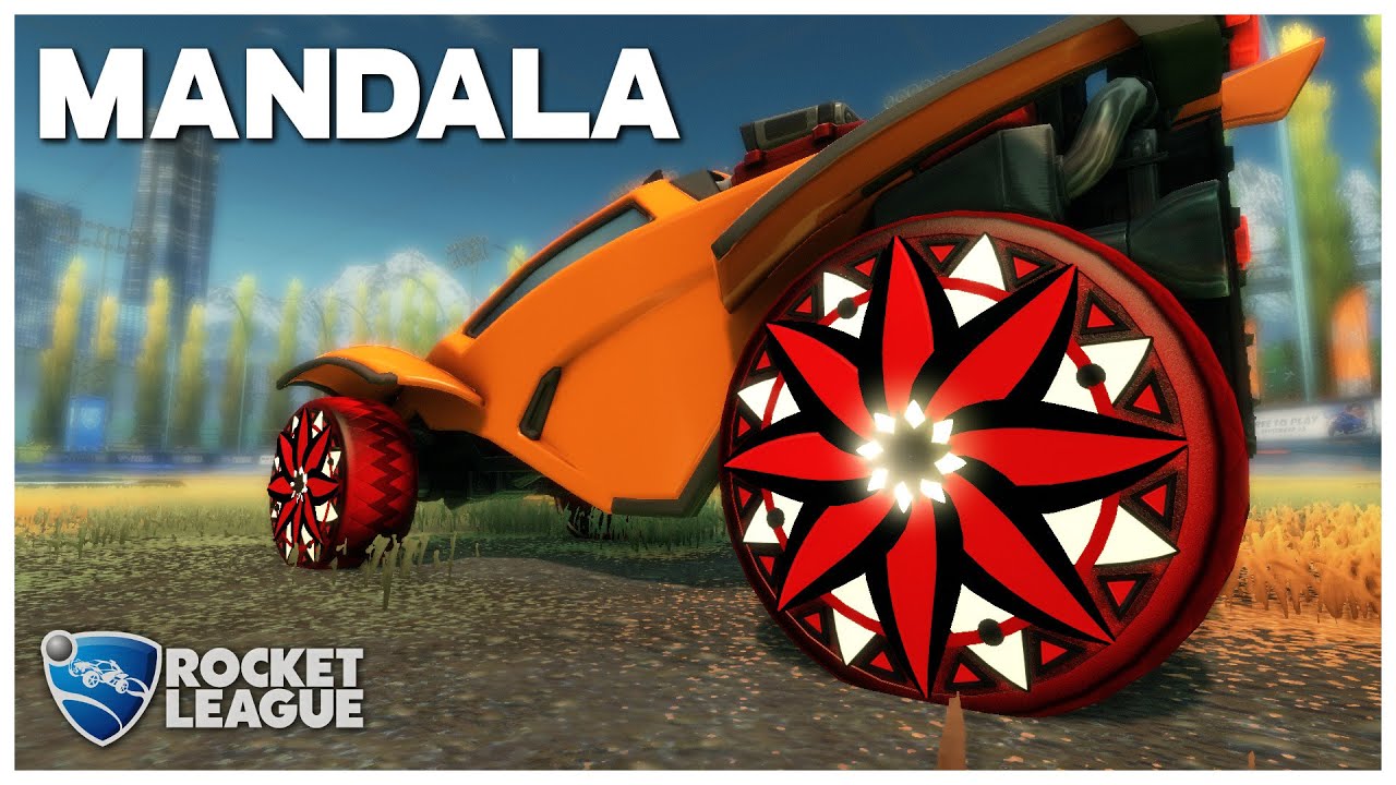 Mandala Wheels - Painted Showcase (Rocket Pass 1)