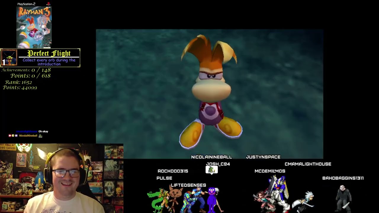 Rayman 3, Xmen Next Dimension, Rayman 1, Gungrave, & a few hours of FFXI