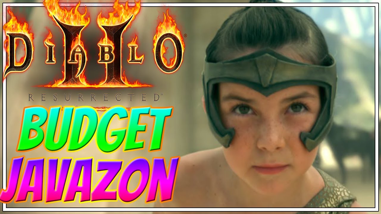 D2R BUDGET JAVAZON The Best Secret Cow Level Character GAMEPLAY