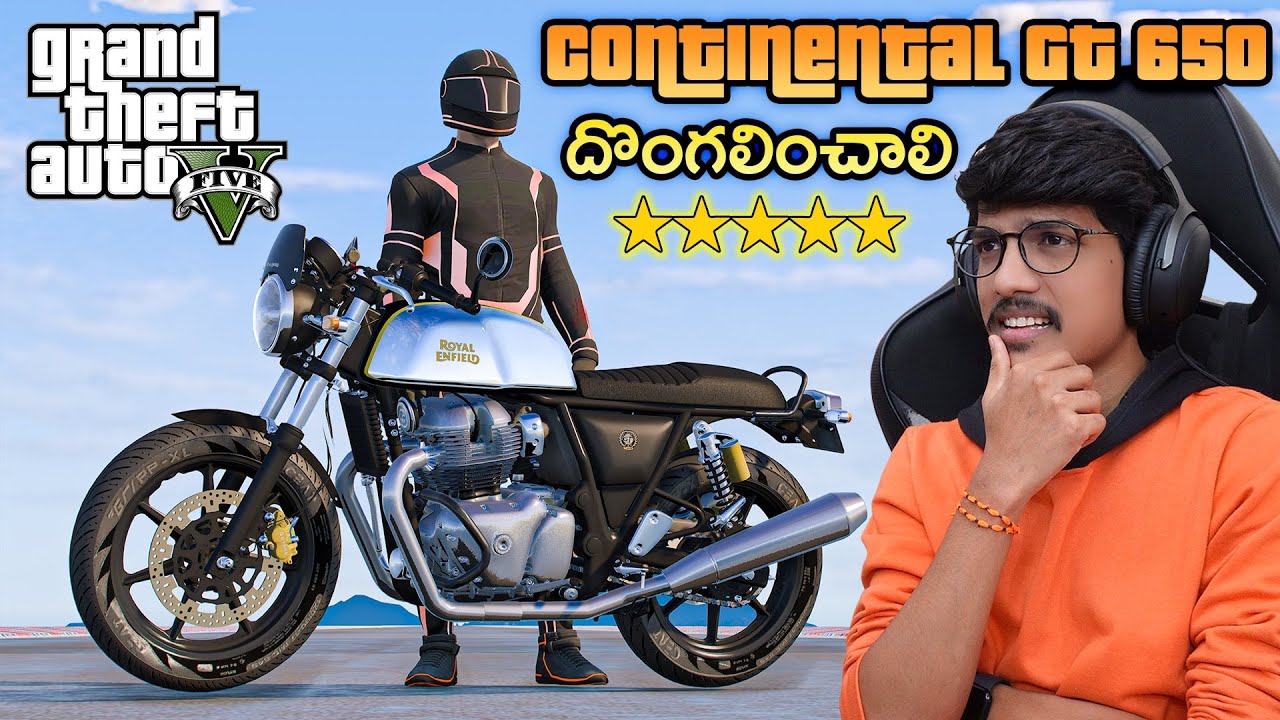 Stealing Continental GT650 In GTA 5 | THE COSMIC BOY